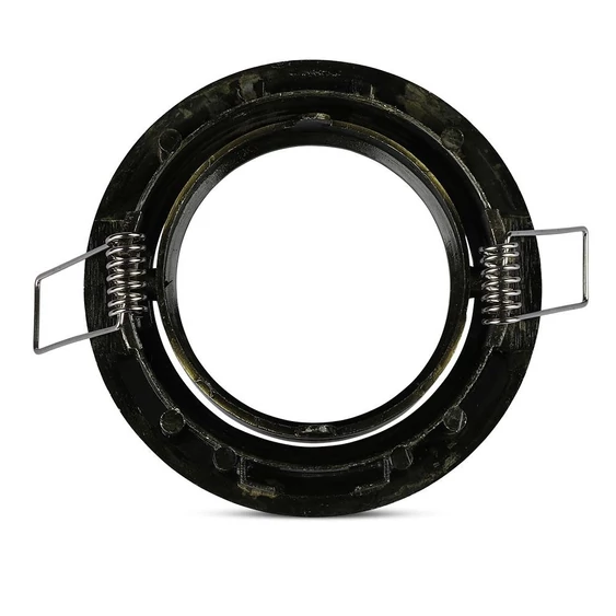 V-TAC GU10 LED spotlámpa keret, arany színű billenthető lámpatest - SKU 8579
