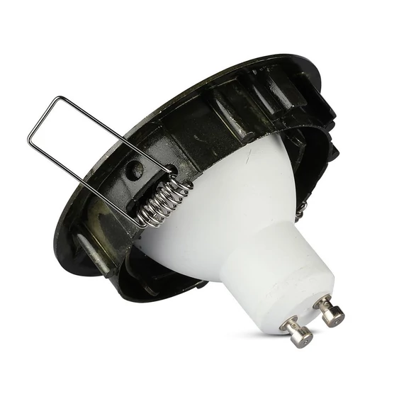 V-TAC GU10 LED spotlámpa keret, arany színű billenthető lámpatest - SKU 8579