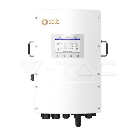 V-TAC háromfázisú Solis S6-EH3P12K02-NV-YD-L, 12kW hibrid napelem inverter - SKU 12228