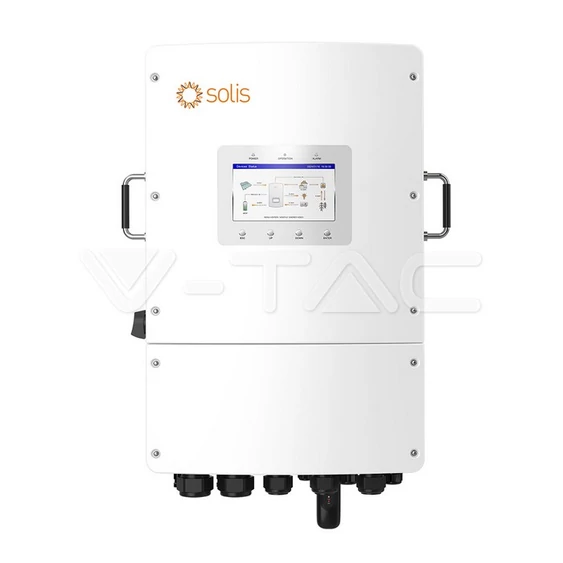 V-TAC háromfázisú Solis S6-EH3P15K02-NV-YD-L, 15kW hibrid napelem inverter - SKU 12229