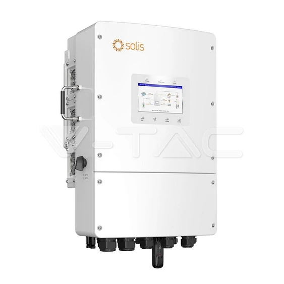 V-TAC háromfázisú Solis S6-EH3P15K02-NV-YD-L, 15kW hibrid napelem inverter - SKU 12229