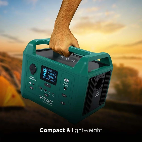 Portable power station with EU plug, 300W