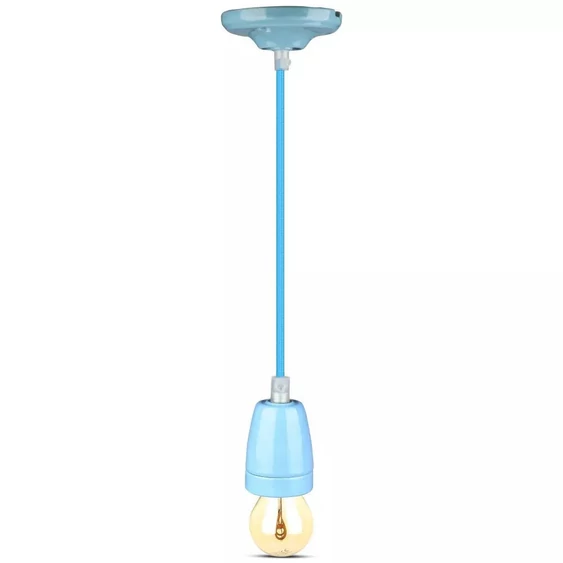 Porcelan Lamp Pendant Blue