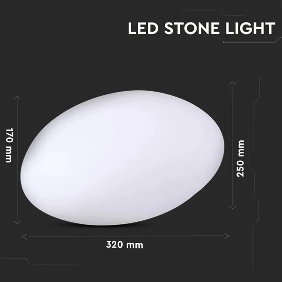 LED Stone Light RGB 33*25*17CM