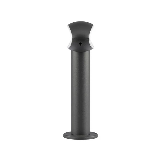 9W LED Bollard Lamp Dark Grey Aluminium 30CM 4000K IP54