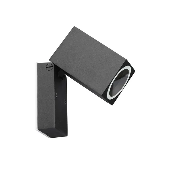 Wall Fitting GU10  Adjustable Head Aluminum 1 Way IP44