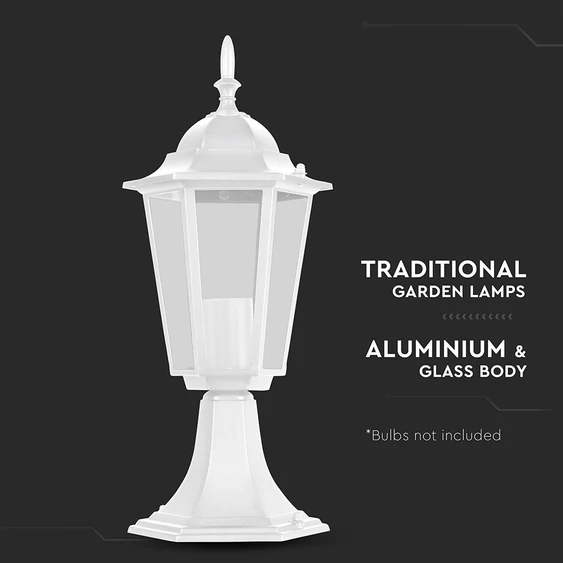 Stand Lamp 30cm Matt White