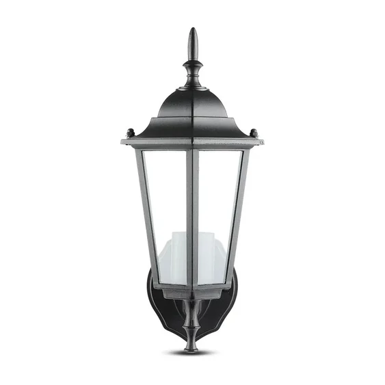 Wall Lamp E27 Matt Black Up