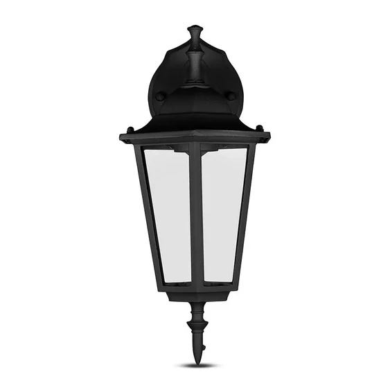 Wall Lamp E27 Matt Black Down