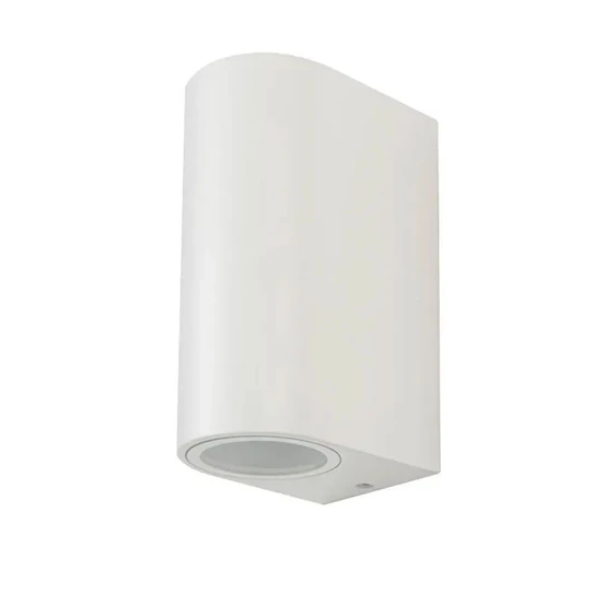 Wall Sleek Wall Fitting  Round White Body 2Way IP44