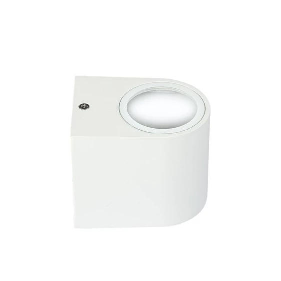 Wall Sleek Wall Fitting  Round White Body 1Way IP44