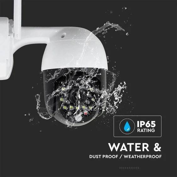 V-TAC kültéri PTZ WiFi IP kamera, 3MP, IP65 - SKU 8989