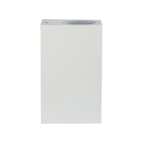 Wall Sleek Wall Fitting  Square White Body  2Way IP44