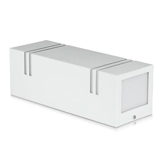 Wall Fiting Square White Body 2Way IP44