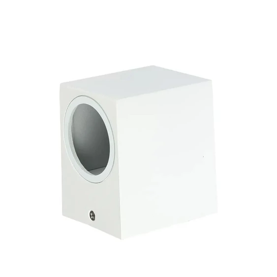 Wall Sleek Wall Fitting  Square White Body 1Way IP44