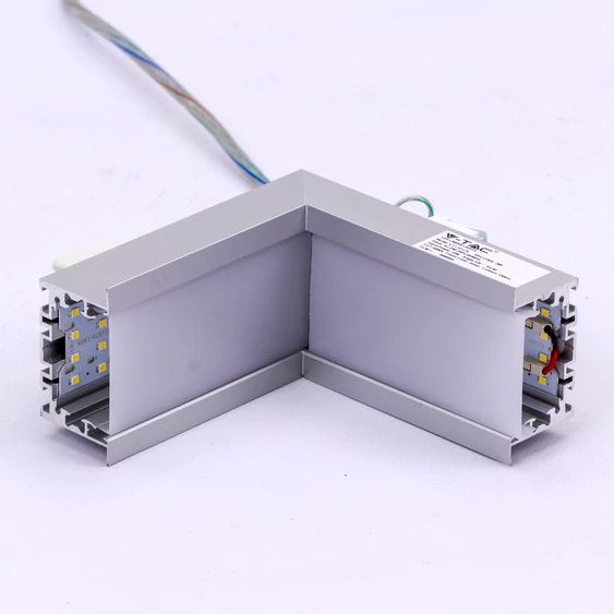 10W L Shape Connector Inside Silver Body 4000K