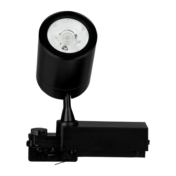 V-TAC LED 10°-os sínes spotlámpa, mozgatható fejjel, 35W természetes fehér - SKU 211286