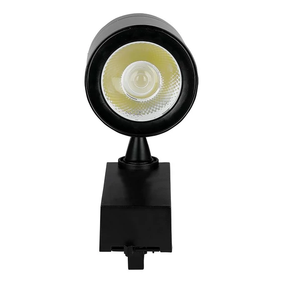V-TAC LED 10°-os sínes spotlámpa, mozgatható fejjel, 35W meleg fehér - SKU 211285