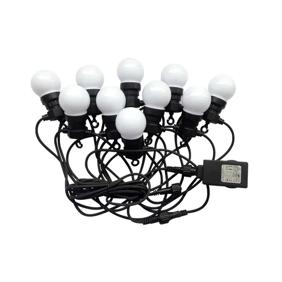 0.5W LED String Light 5M With 10 Bulbs EU 3000K