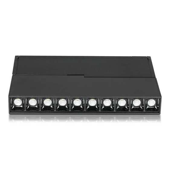 V-TAC LED dönthető spotlámpa mágneses sínhez 20W CRI>90 UGR<19 meleg fehér - SKU 7964