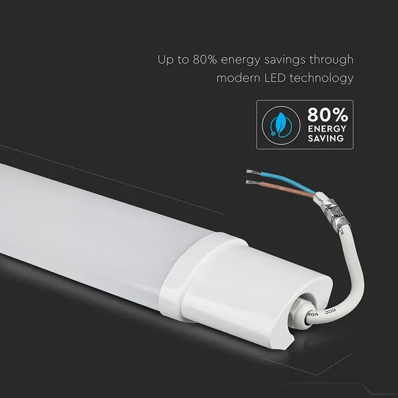 V-TAC LED lámpa 150cm 48W IP65 természetes fehér - SKU 6467