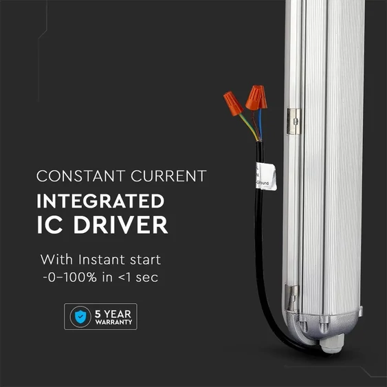 V-TAC LED lámpa 150cm 70W IP65 természetes fehér, 120 Lm/W - SKU 21676
