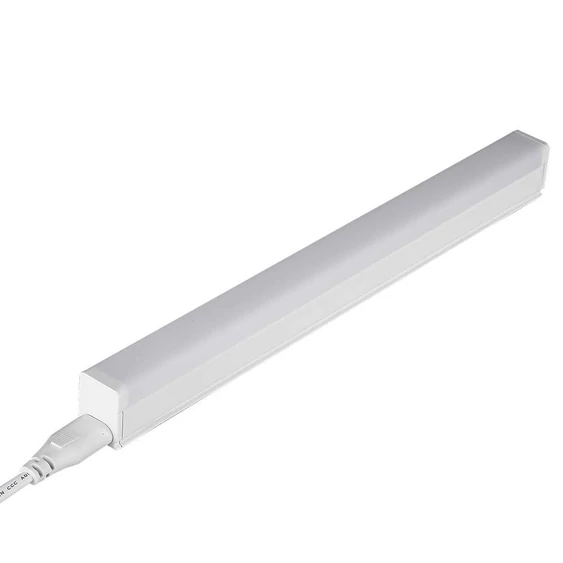V-TAC LED lámpa 29 cm T5 4W beépített kapcsolóval természetes fehér - SKU 21690