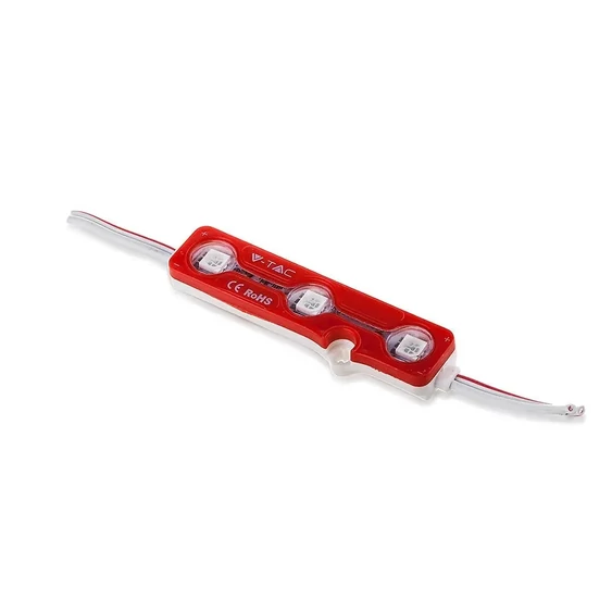 V-TAC LED modul 3db 5050 SMD chip piros - SKU 5117
