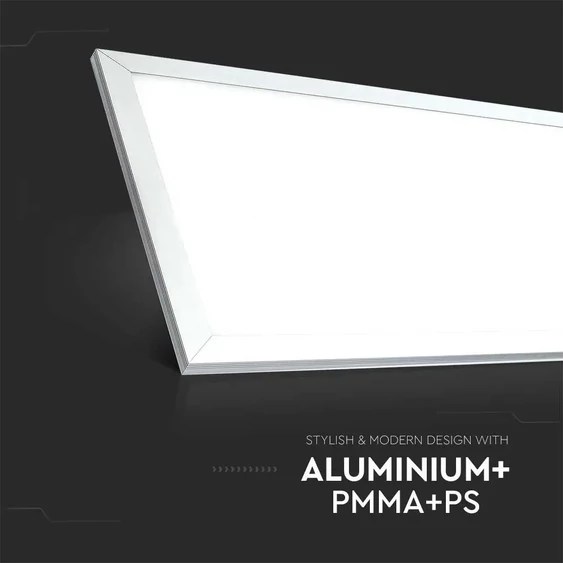 V-TAC LED panel hideg fehér 29W 120 x 30cm, 137 Lm/W - SKU 216258