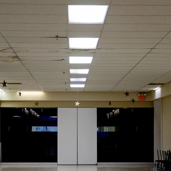 V-TAC LED panel természetes fehér 160 Lm/W 25W 60 x 60cm - SKU 6601