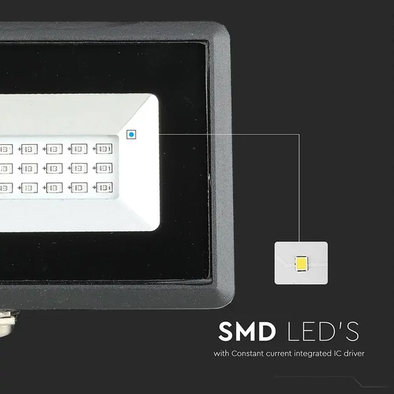 V-TAC LED reflektor 10W IP65 kék - SKU 5990