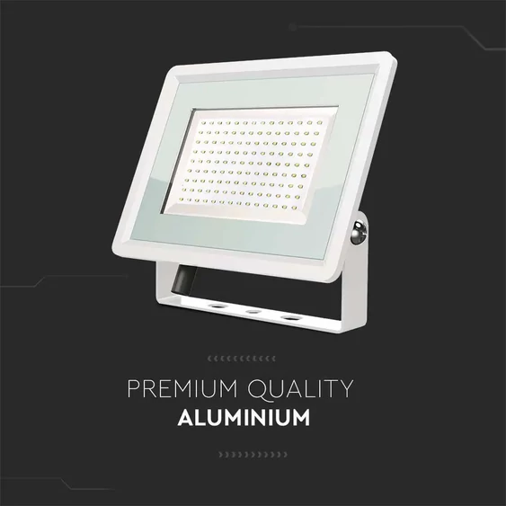 200W LED Floodlight SMD White Body 4000K