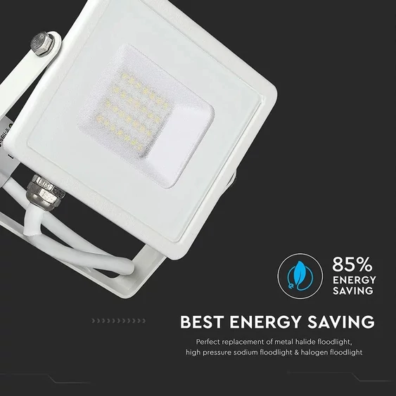 V-TAC LED reflektor 20W hideg fehér Samsung chip - SKU 444