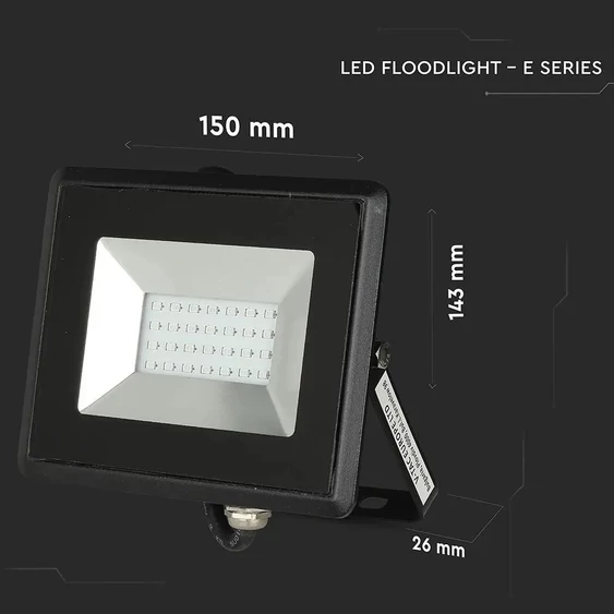 V-TAC LED reflektor 20W IP65 kék - SKU 5993