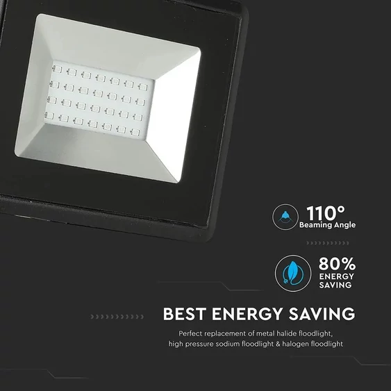 V-TAC LED reflektor 20W IP65 kék - SKU 5993