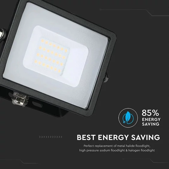 V-TAC LED reflektor 20W természetes fehér Samsung chip - SKU 440