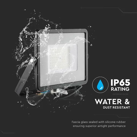 V-TAC LED reflektor 50W természetes fehér 120 Lm/W - SKU 760
