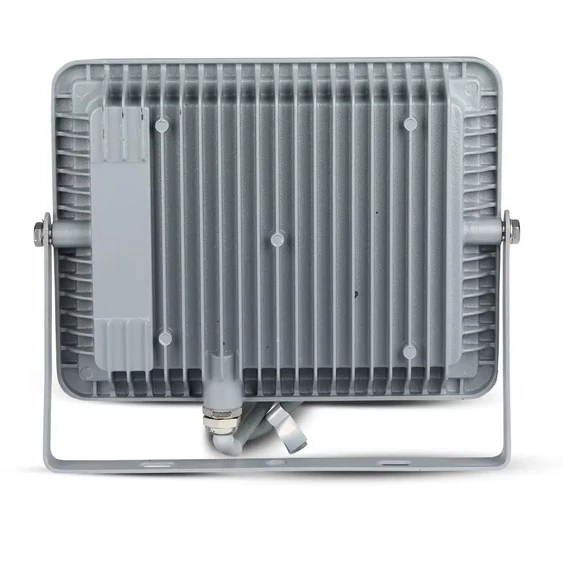 V-TAC LED reflektor 50W természetes fehér Samsung chip, szürke házzal - SKU 21464