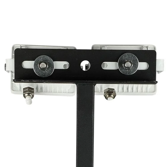 V-TAC LED reflektor tartó fekete konzol - SKU 3622