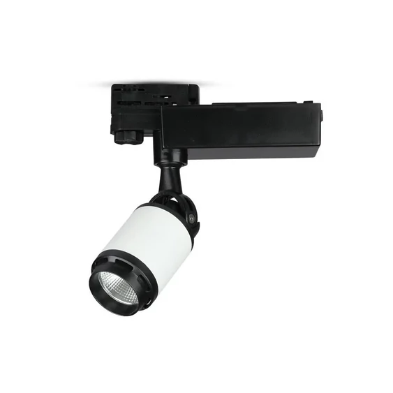 V-TAC LED sínes spotlámpa állítható 10W hideg fehér - SKU 1334