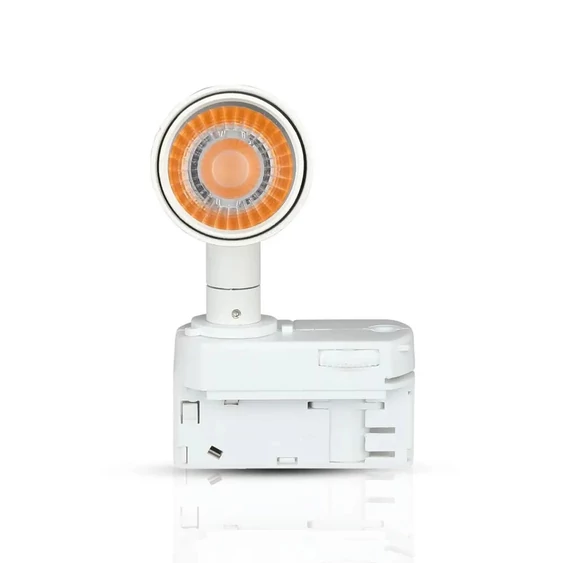 V-TAC LED sínes spotlámpa állítható 20W CRI>90 hideg fehér, fehér ház - SKU 364