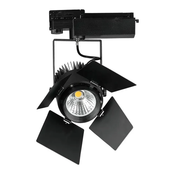 V-TAC PRO COB LED sínes színpadreflektor 33W CRI>90 meleg fehér - SKU 21371