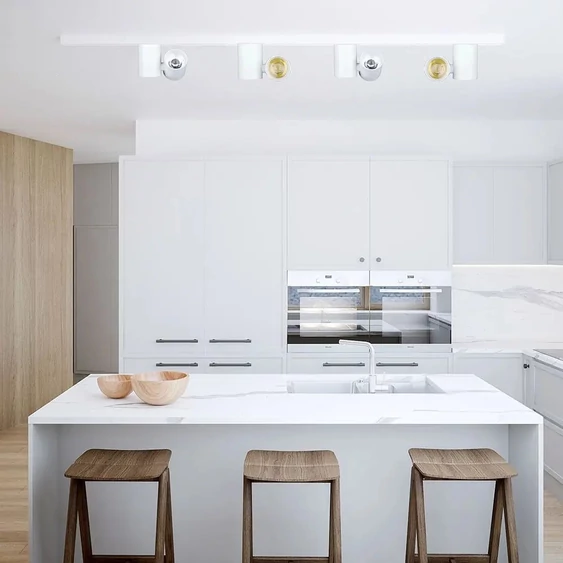 V-TAC LED sínes spotlámpa állítható CRI>95 15W hideg fehér, fehér házzal - SKU 1300
