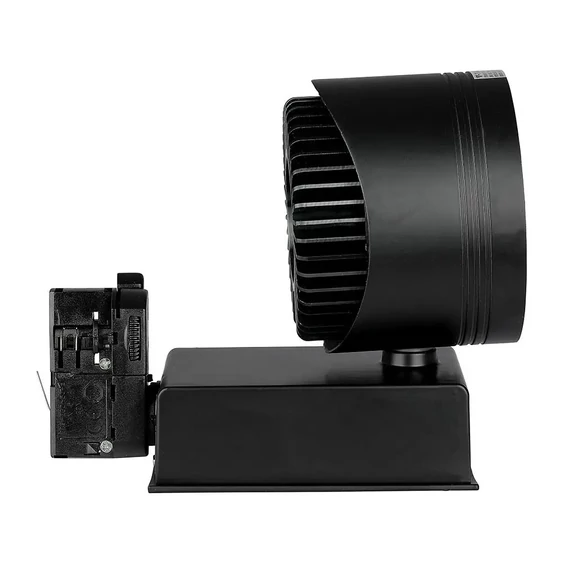 V-TAC LED sínes spotlámpa állítható CRI>95 33W napfény fehér, fekete házzal - SKU 1235
