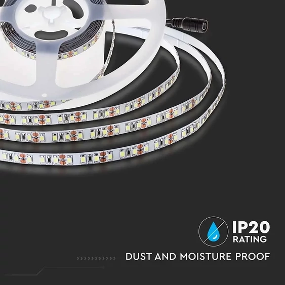 LED Strip SMD2835 - 126 LEDs 24V IP20 6400K  137LM/W