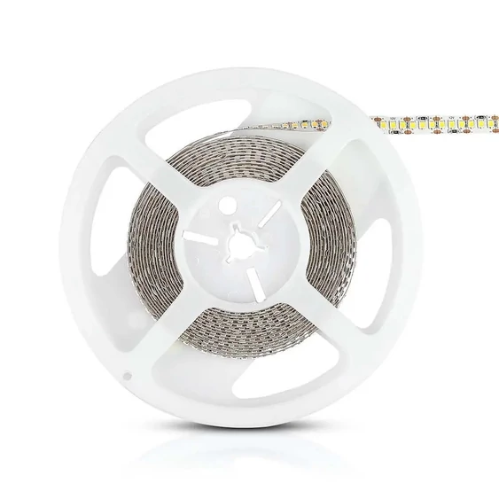 V-TAC LED szalag IP20 SMD 2835 chip 204 db/m természetes fehér, 100 Lm/W - SKU 212462