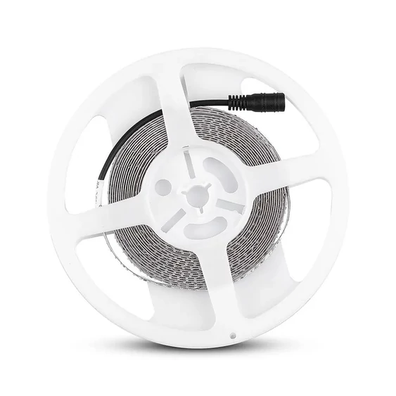 V-TAC LED szalag IP20 SMD 3014 chip 204 db/m meleg fehér - SKU 2404