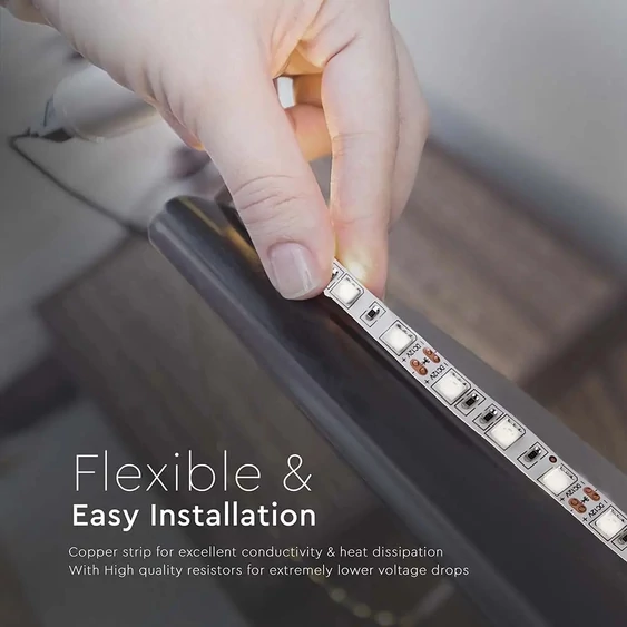 LED Strip SMD5050 - 60 LEDs 24V 3000K IP20