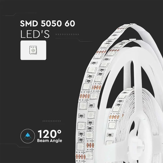 LED Strip SMD5050 - 60 LEDs RGB Non-waterproof