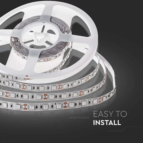 V-TAC LED szalag IP20 SMD 5050 chip 60 db/m zöld - SKU 212138